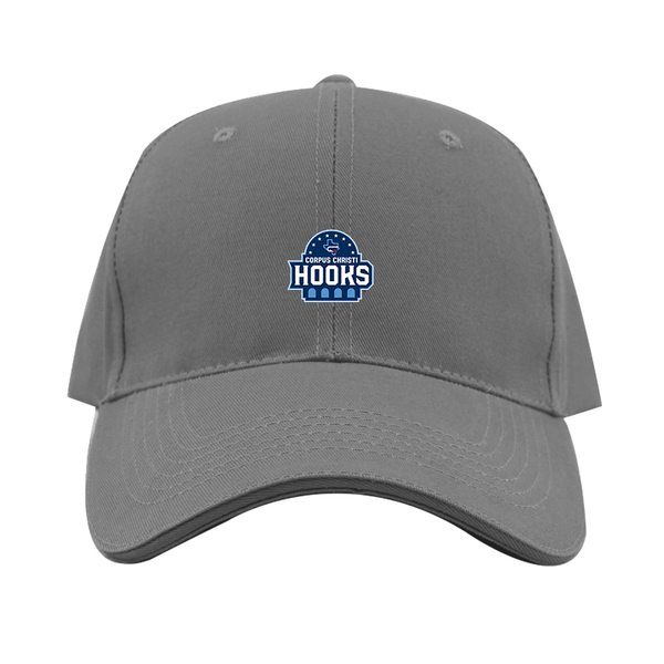 Corpus Christi Hooks Logo  Dad Baseball Cap Hat