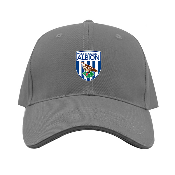 West Bromwich Albion Soccer Dad Baseball Cap Hat
