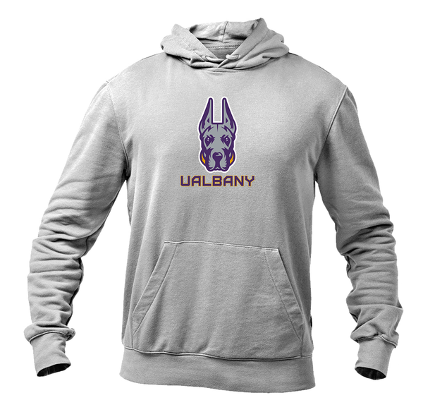 Men's Albany Great Danes Softstyle Midweight Hooded Sweatshirt