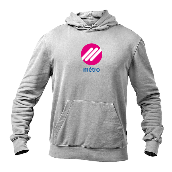 Men's Lausanne Métro Logo  Pullover Hoodie