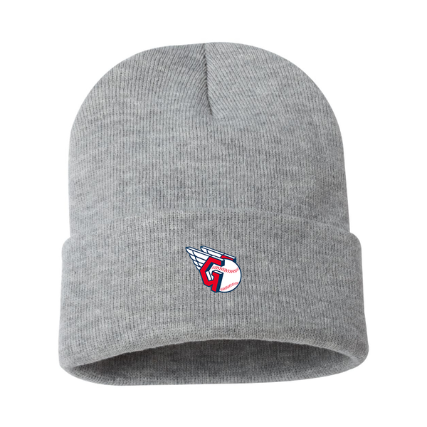Cleveland Guardians  Logo Beanie Hat