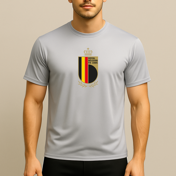 Men's Belgium National Soccer Team Polyester T-Shirt