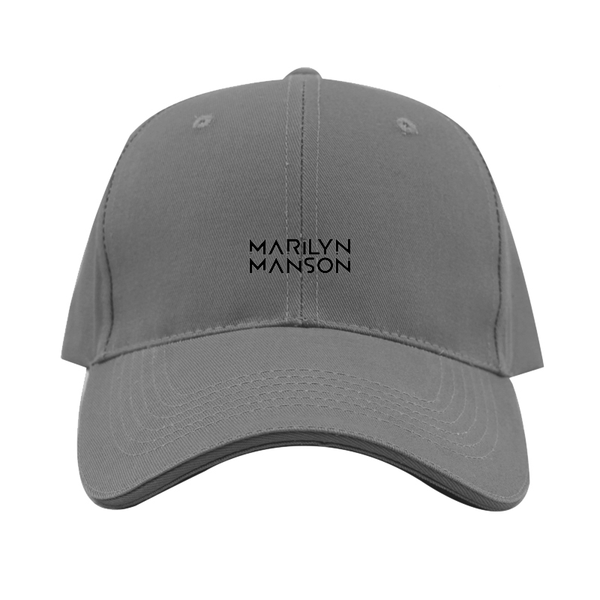 Marilyn Manson Logo  Dad Baseball Cap Hat