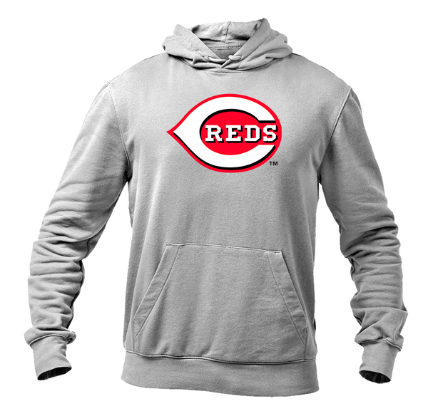 Men's Cincinnati Reds Logo Pullover Hoodie