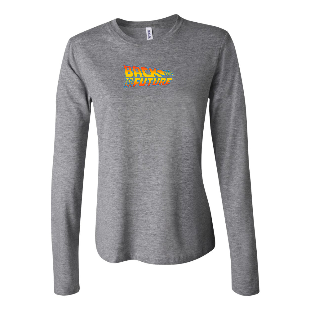 Women's Back To The Future Movie Long Sleeve T-Shirt