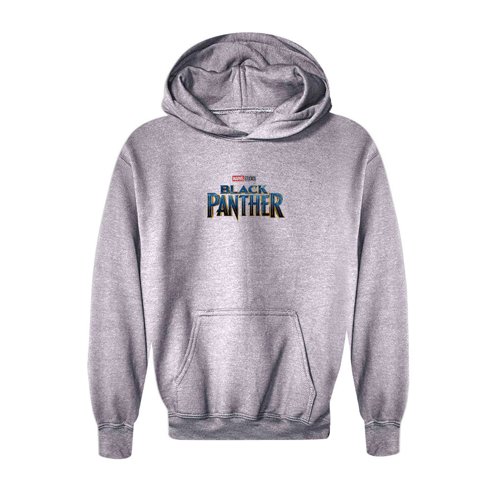 Youth Kids Black Panther Superhero Marvel Studios Pullover Hoodie