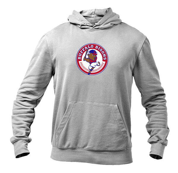 Men's Buffalo Bisons Logo Pullover Hoodie