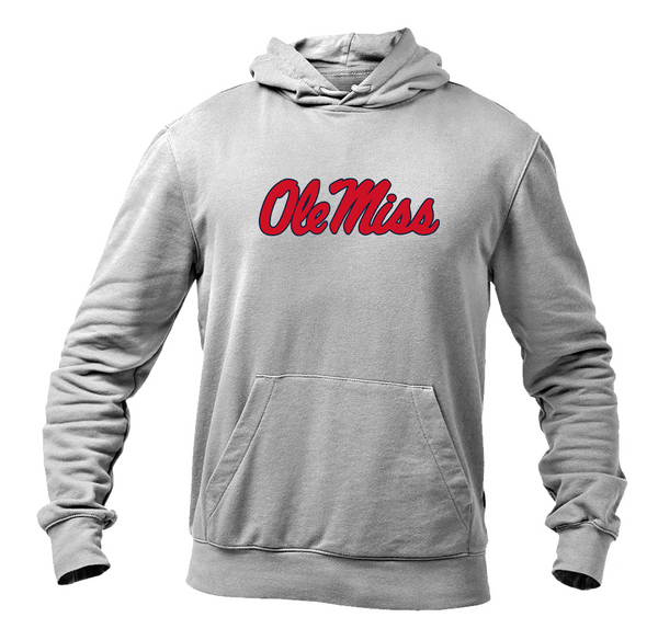 Men's Mississippi Rebels  Logo Pullover Hoodie