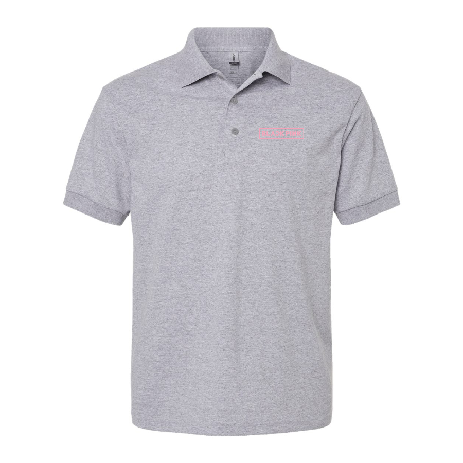 Men's Blackpink Logo Dry Blend Polo