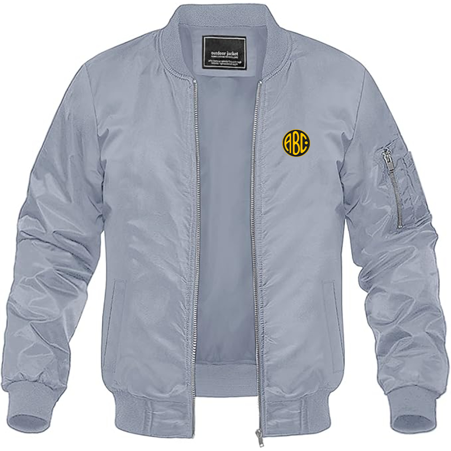 Men's ABC Motors Logo Lightweight Bomber Jacket