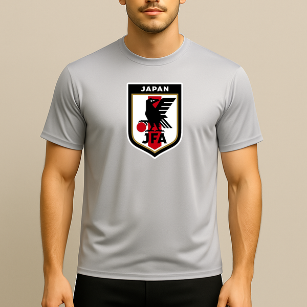 Men's Japan National Soccer Team Polyester T-Shirt