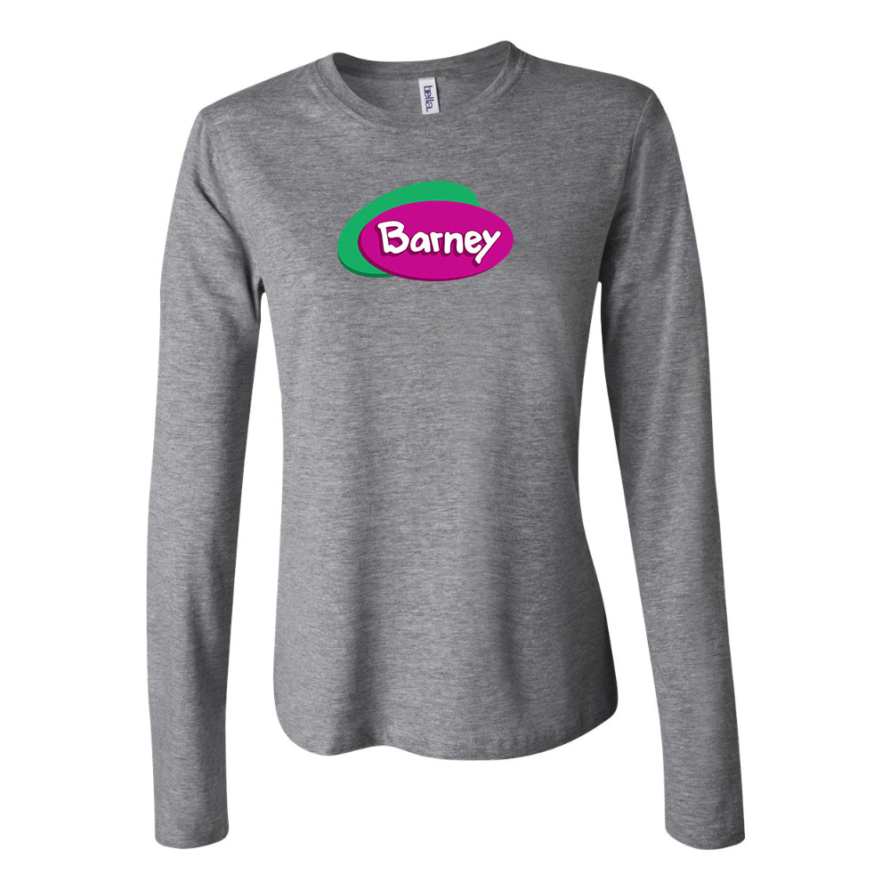 Women's Barney Show Long Sleeve T-Shirt