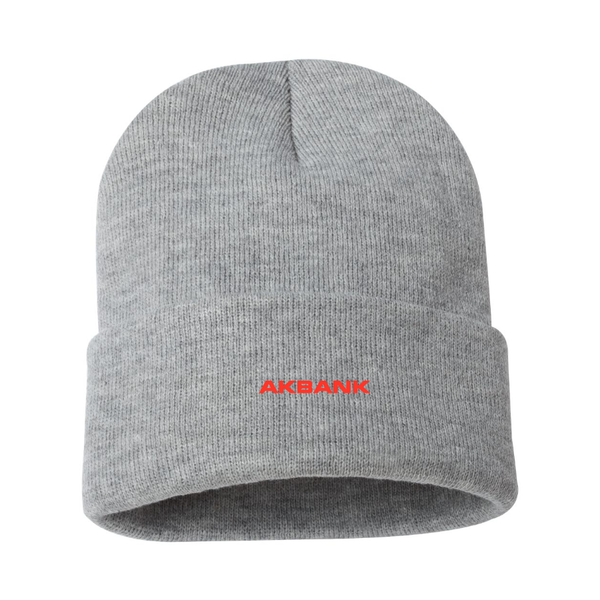 Akbank Logo Beanie Hat