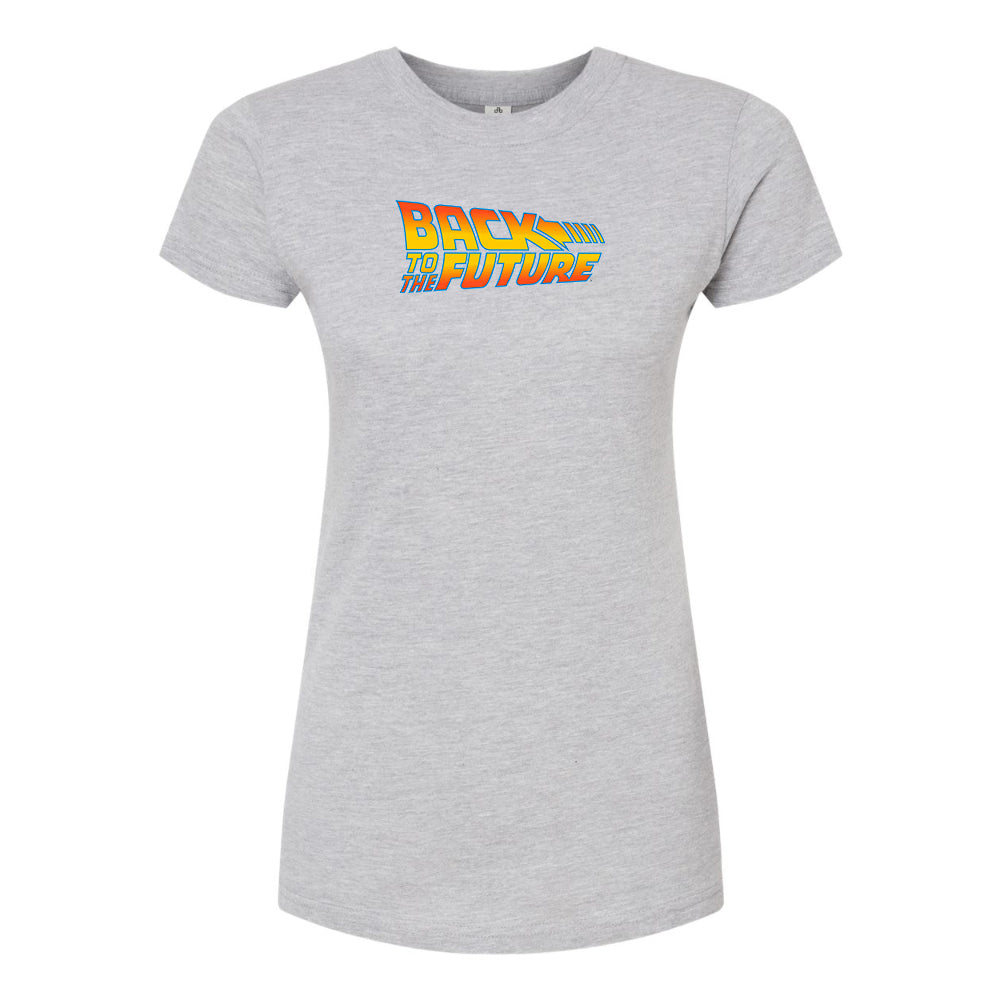 Women’s Back To The Future Movie Round Neck T-Shirt