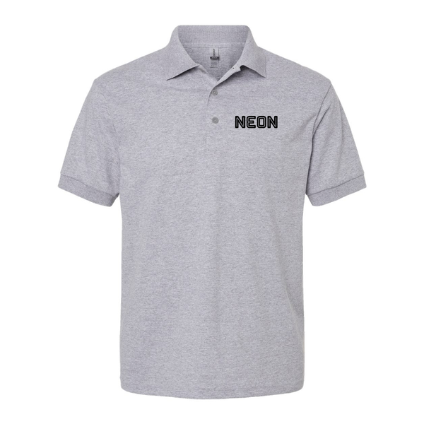 Men's Neon Logo Dry Blend Polo