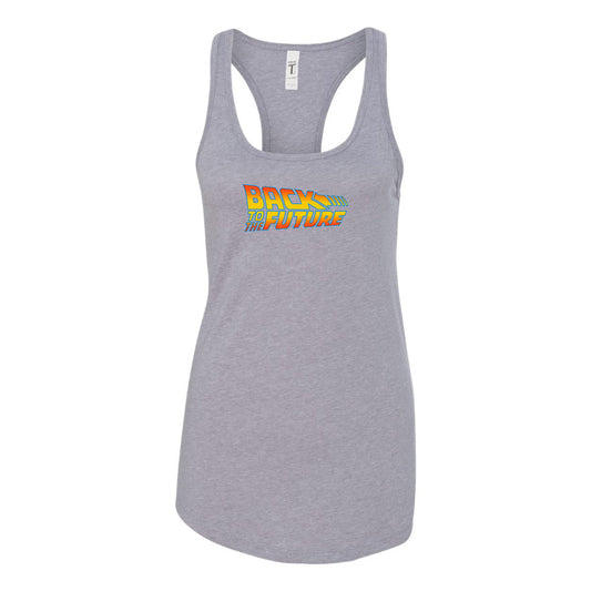 Women's Back To The Future Movie Racerback Tank Top