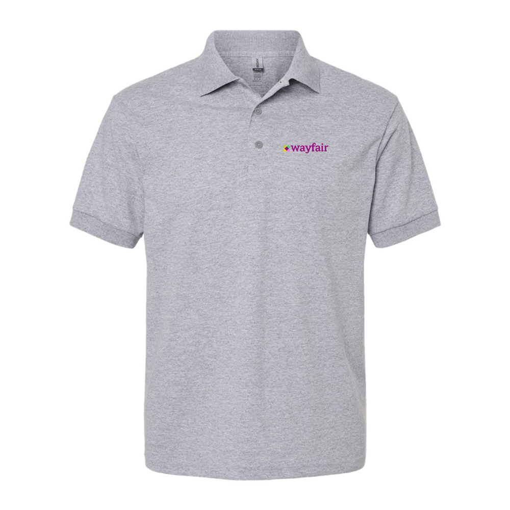 Men's Wayfair Logo Dry Blend Polo - Grey