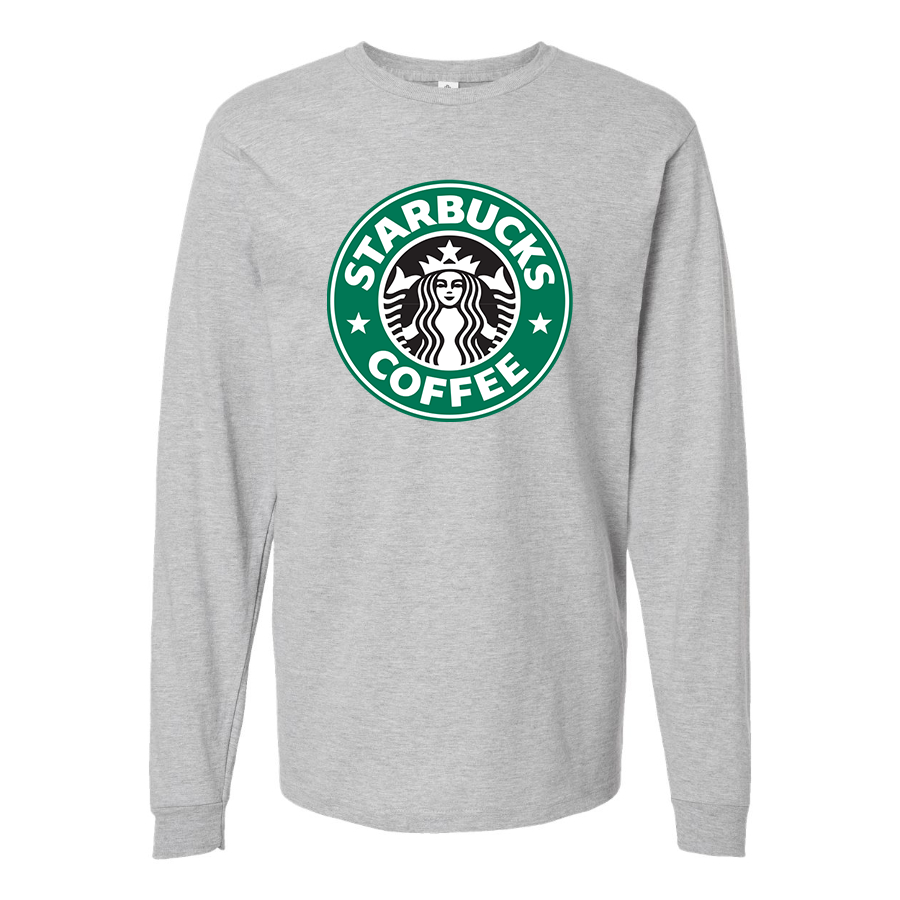 Men's Starbucks Coffee Long Sleeve T-Shirt