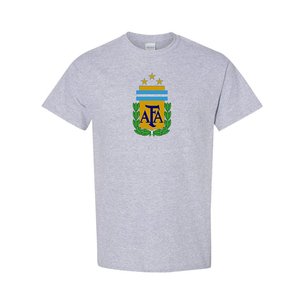 Youth Kids Argentina National Soccer Team Cotton T-Shirt