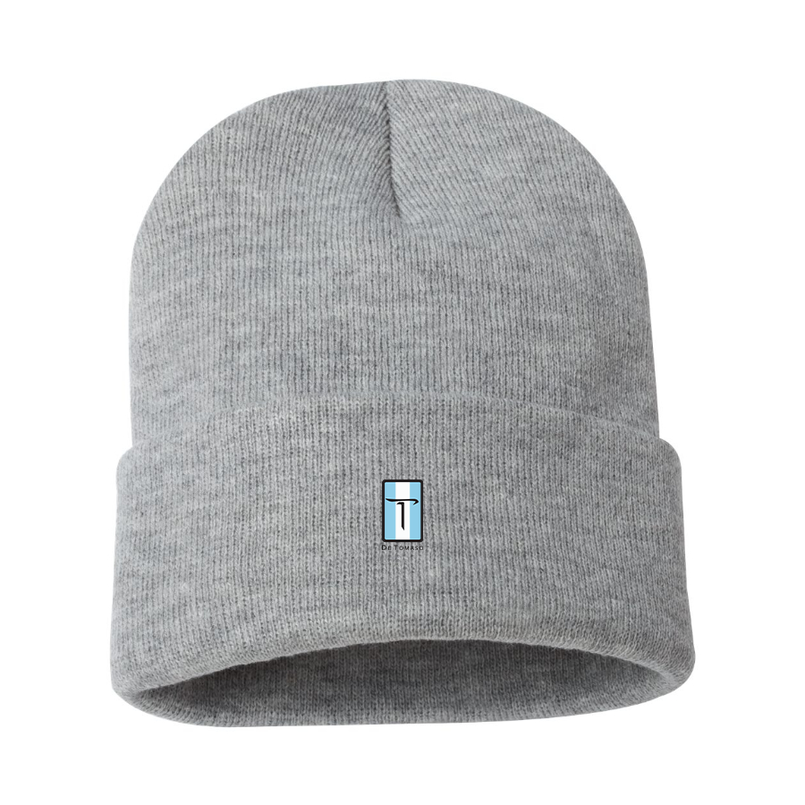 De Tomaso Logo Beanie Hat