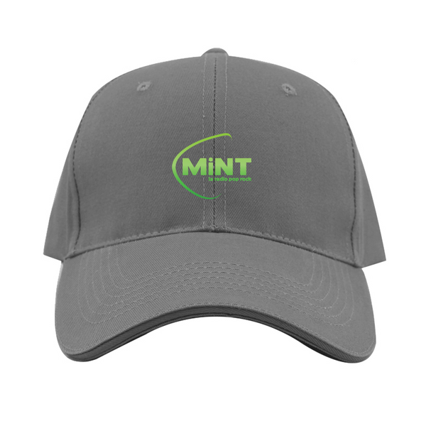 Mint Radio Logo Dad Baseball Cap Hat