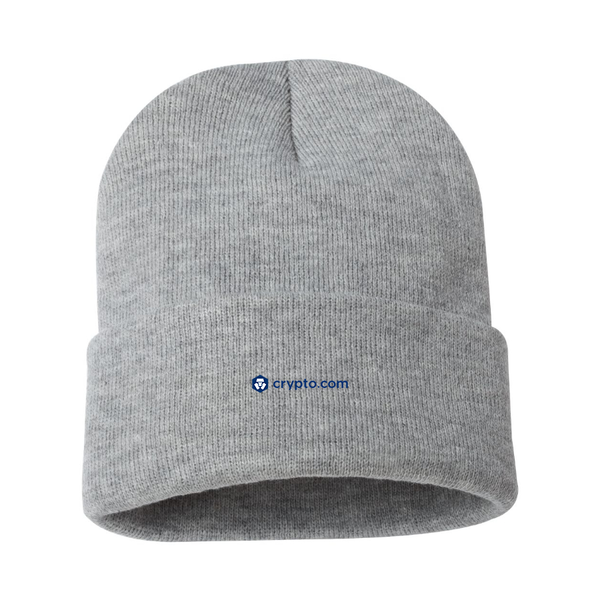 Crypto.Com  Logo Beanie Hat