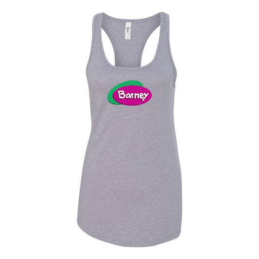 Women's Barney Show Racerback Tank Top