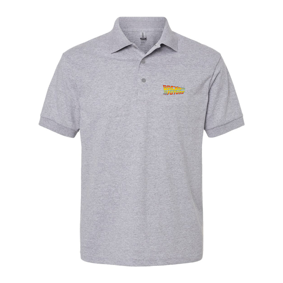 Men's Back To The Future Movie Dry Blend Polo