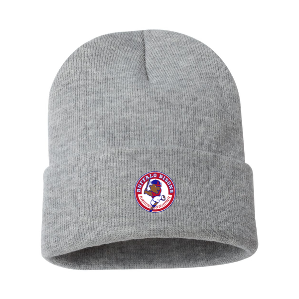 Buffalo Bisons Logo Beanie Hat