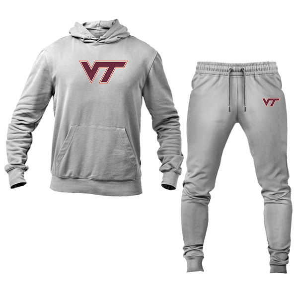 Men's Virginia Tech Hokies Hoodie Joggers Set