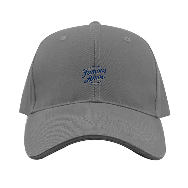 Famous Amos Logo  Dad Baseball Cap Hat