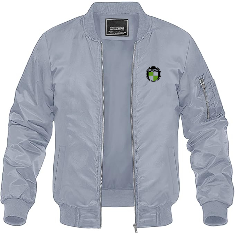 Men's Puch Logo Lightweight Bomber Jacket
