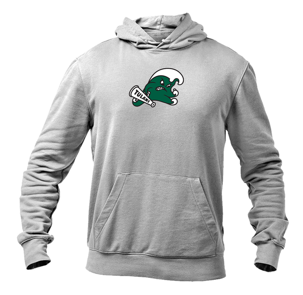 Men's  Tulane Green Wave Logo  Pullover Hoodie