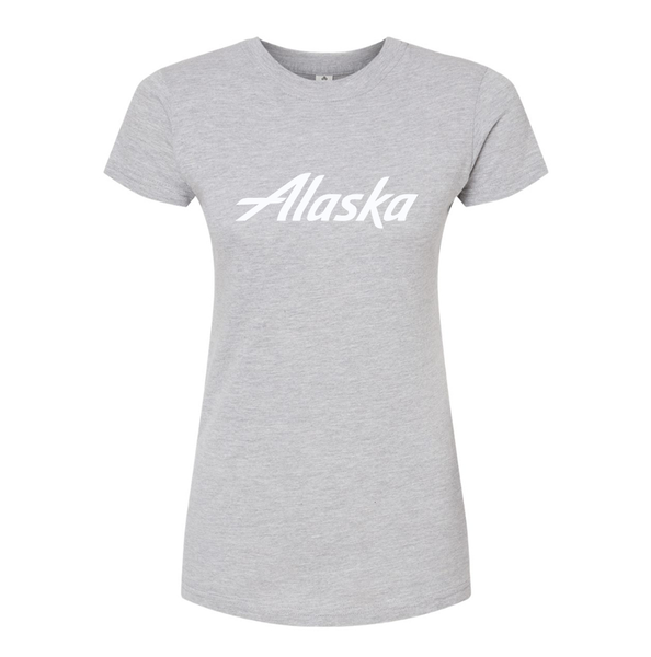 Women’s Alaska Airline Round Neck T-Shirt