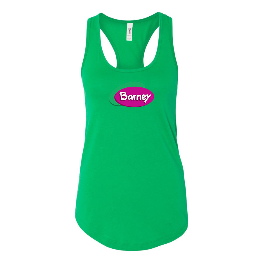 Women's Barney Show Racerback Tank Top