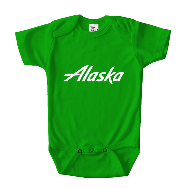 Alaska Airline Baby Romper Onesie