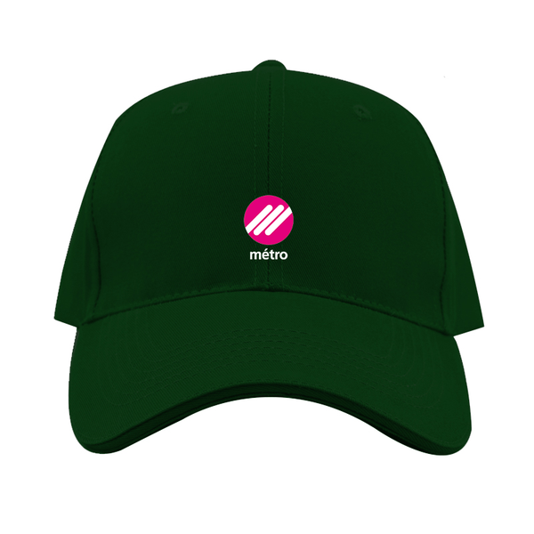 Lausanne Métro Logo  Dad Baseball Cap Hat