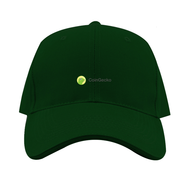 CoinGecko  Logo  Dad Baseball Cap Hat