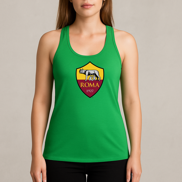 Women's AS Roma FC Racerback Tank Top