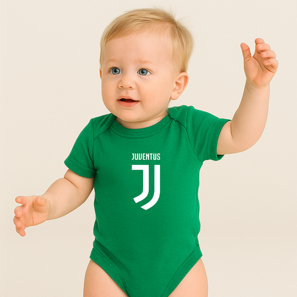 Baby Juventus Soccer Romper Onesie