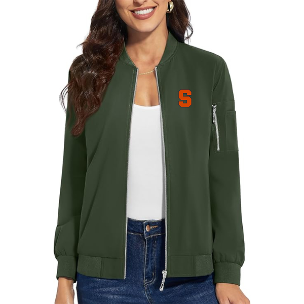 Women's Syracuse Orange  Premium Bomber Jacket Outerwear