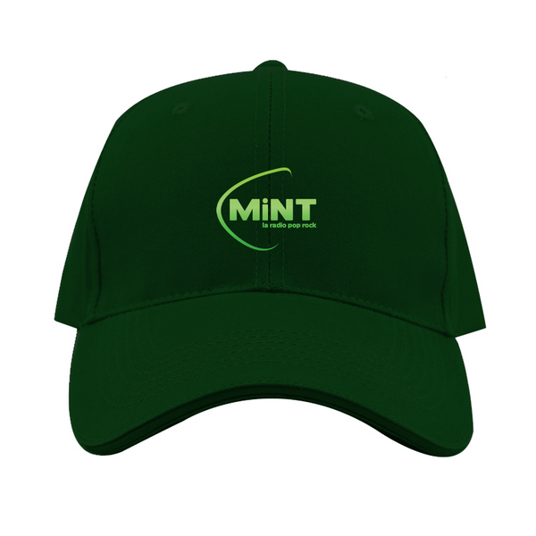 Mint Radio Logo Dad Baseball Cap Hat