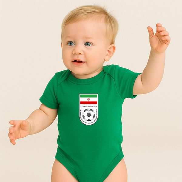Iran National Soccer Team Baby Romper Onesie
