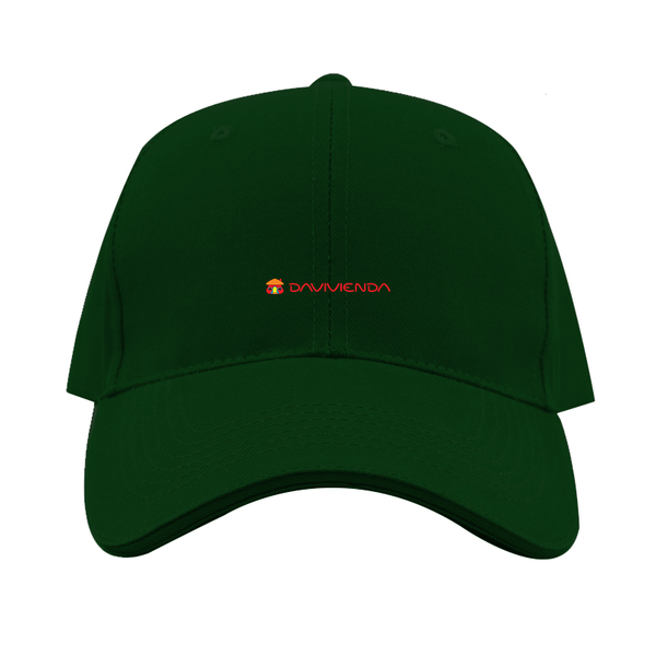 Davivienda Logo  Dad Baseball Cap Hat