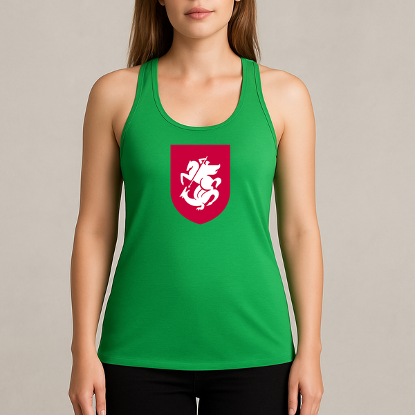 Women's Georgia National Soccer Team Racerback Tank Top