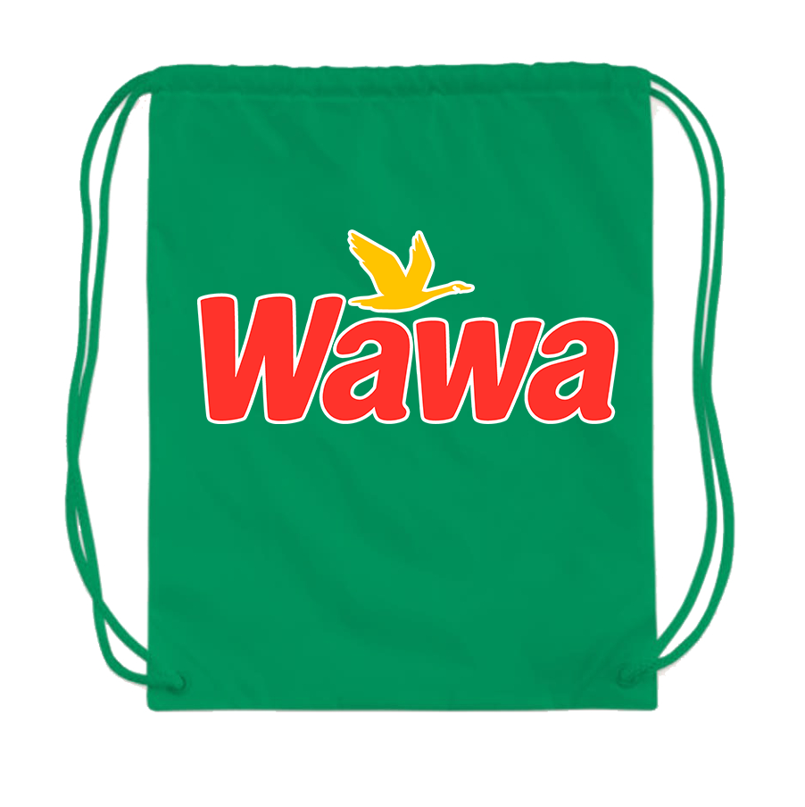 Wawa Gas Station Drawstring Bag