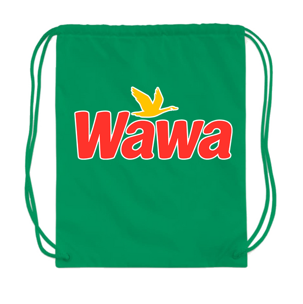 Wawa Gas Station Drawstring Bag