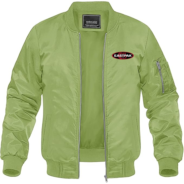 Men's Eastpak Lightweight Bomber Jacket Windbreaker Softshell Varsity Jacket Coat