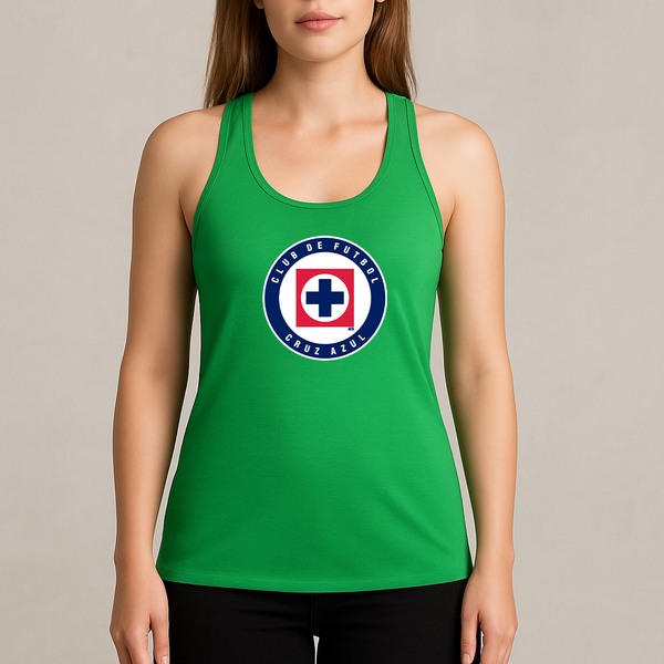 Women's Cruz Azul Football Club Racerback Tank Top