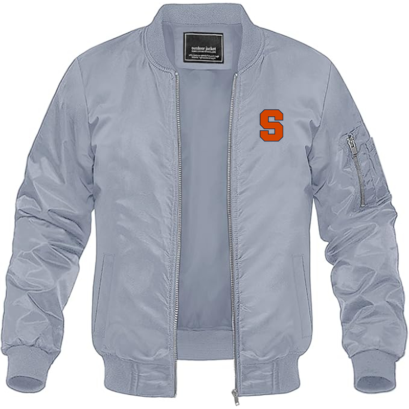 Men's Syracuse Orange Lightweight Bomber Jacket
